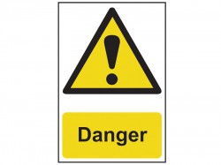 Scan Danger - PVC Sign 200 x 300mm