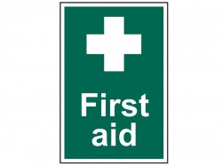 Scan First Aid - PVC Sign 200 x 300mm