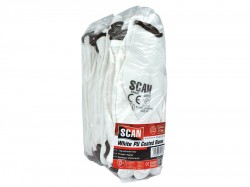 Scan White PU Coated Gloves - XL (Size 10) (Pack 12)
