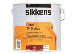 Sikkens Cetol THB Plus Translucent Woodstain Mahogany 2.5 Litre