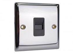 SMJ Secondary Telephone Outlet Chrome