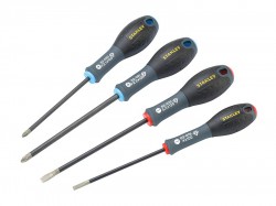 Stanley Tools 062061 Diamond Tip Screwdriver Set of 4 - PZ / SL