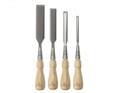 Stanley Tools Sweetheart Socket Chisel Set of 4: 6,12,18 & 25mm