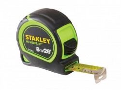 STANLEY� Tylon Hi-Viz Pocket Tape 8m/26ft (Width 25mm)