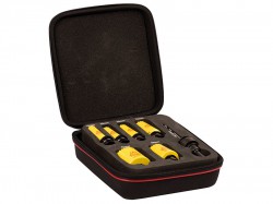 Starrett KFC06071 Bi-Metal Fast Cut Ulti Mate Electricians Holesaw Kit