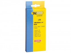Tacwise 180 18 Gauge 20mm Nails (Pack 1000)