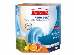 UniBond AERO 360� Moisture Absorber Citrus Refills (Pack 2)