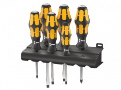 Wera 932/6 Kraftform Chiseldriver Set of 6 PH / SL