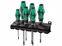 Wera Kraftform 367 Screwdriver Torx Tip Set of 6 TX10-TX40