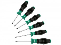Wera Kraftform Comfort Screwdriver Set 6 Piece SLPH/PZ