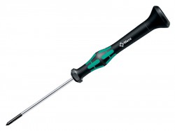 Wera Kraftform 2055 Micro Screwdriver Pozidriv Tip PZ0 x 60mm