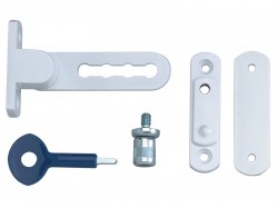 Yale Locks P117 Ventilation Window Lock White Finish Pack of 1