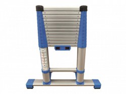 Zarges Compactstep L Telescopic Ladder & Stabiliser Bar 3.2m
