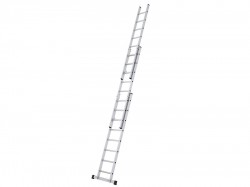 Zarges Everest 3DE Extension Ladder 3-Part D-Rungs 3 x 14