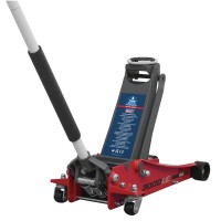Sealey Trolley Jack 3tonne Low Entry Rocket Lift Red