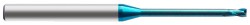 Europa 2Fl Rib Pulsar Blue End Mill 0.1mm
