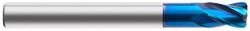 Europa 4Fl Ext. Neck C/R Long Pulsar Blue End Mill 6mm