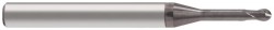 Europa 2Fl Ext. Neck B/N Pulsar DMX End Mill 4mm