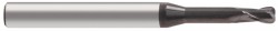 Europa 2Fl Ext. Neck C/R Pulsar DMX End Mill 0.2mm