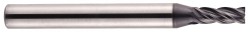 Europa 4Fl Vari Helix End Mill Short Length Corner Radius 3mm