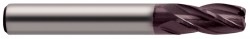 Europa 4Fl Carbide End Mill Standard Length Corner Radius TiAlN Coated 2mm