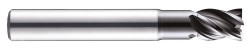 Europa 4Fl Vari Helix End Mill Extended Neck Corner Radius 4mm
