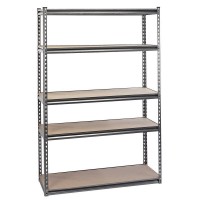 Heavy-Duty Steel Shelving Unit - Five Shelves (L1220 x W610 x H1830mm)